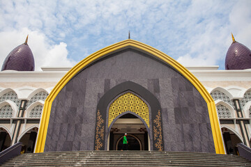 Darurrahman Kecubung Dome Grand Mosque, Palangkaraya City (Mesjid Agung Kubah Kecubung), the new...