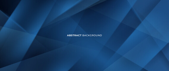 The abstract gradient blue background with crisscrossing and overlapping lines creates a modern look. Suitable for business cards, web, brochures, banners and wallpapers. - obrazy, fototapety, plakaty