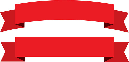 제목 리본 배너