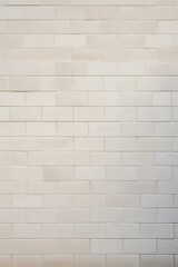 Naklejka premium Cream and White Brick Wall Texture Background. Light Yellow and Light Bronze, Meticulous Linework Precision, Masonry Construction, Stone Wall Grunge Texture, Rough Surface Tile Rock Old Pattern
