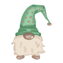 christmas elf with a hat