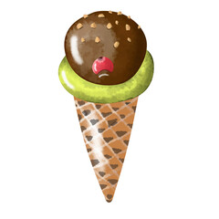 chocolate ice cream