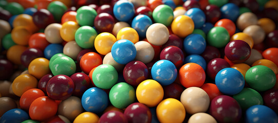 Fototapeta na wymiar colorful circle balls 15