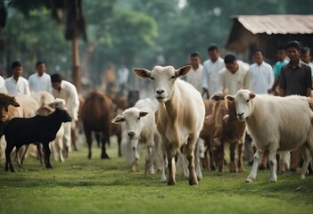 sacrifices Islam include sheep buffalo camels that Indonesia can used 2023 animals animals Eid goats Tangerang June alAdha cows 28 types determines