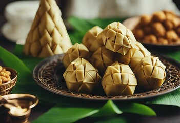 traditional Ketupat food eid