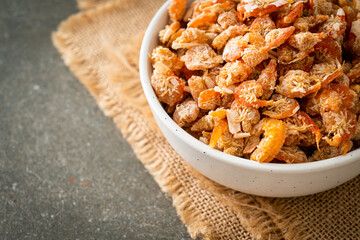dried shrimps or dried salted prawn