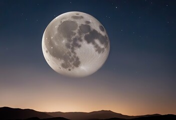 Fototapeta na wymiar night moon