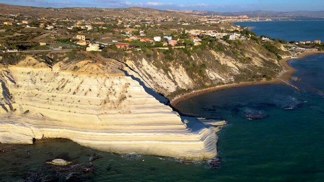 Scala dei Turchi Stair of the Turks Sicily Italy, Scala dei Turchi A rocky cliff on the coast of Realmonte near Porto Empedocle, southern Sicily Italy Europe