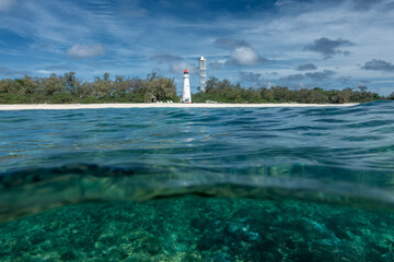 Historic Lighthouse, Lady Elliot Island,  Queensland Australia