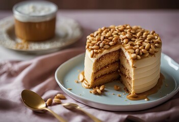 most peanut Eid called Fitri's Peanut Cake cake ahead topping soughtafter AlFitr Idul special cake...