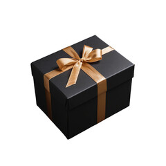 Fototapeta premium Gift box present isolated transparent background