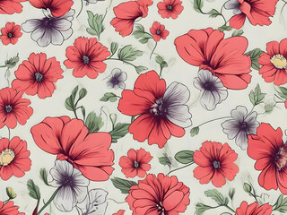 flower pattern background floral wallpaper flower pattern illustration