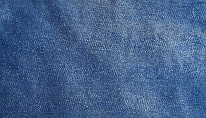 Naklejka premium Close-up of blue denim texture