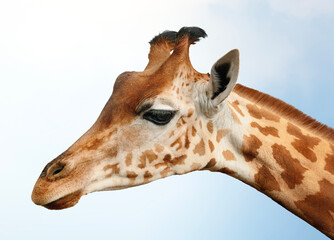 Portrait de Girafe , interprétation personnelle © Gilles-Barattini