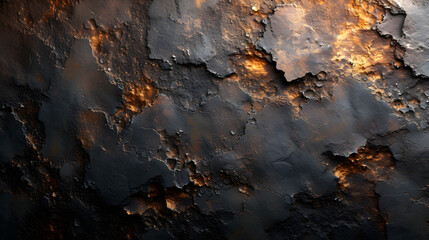 Close Up of Rusty Metal Surface