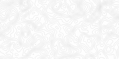 Abstract pattern with lines Topographic contour lines vector map seamless pattern. Geographic mountain relief. Abstract lines background. Contour maps. Vector illustration, Topo contour map.