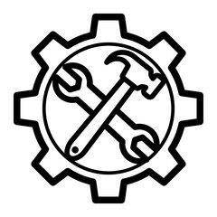 construction icon. construction tool icon