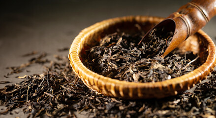 dried leaf tea, dried tea