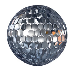 Disco Ball Isolated On Transparent Background
