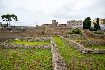 Ancient Roman Town of Herculaneum - Italy