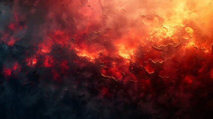 Close Up of a Window Engulfed in Flames