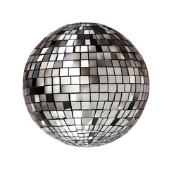 Disco ball isolated on Transparent background 