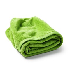 Photo of microfiber towel isolated on white background