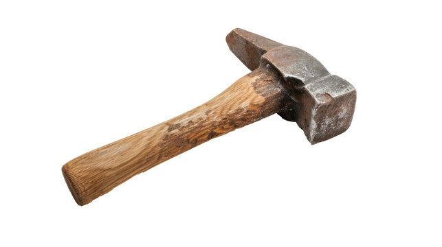 traditional hammer tool, transparent background, Ai generated Images