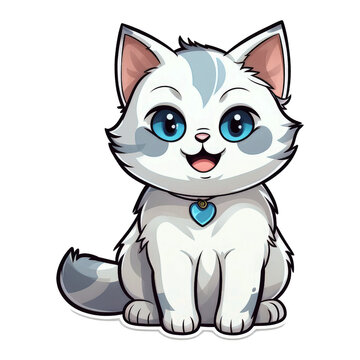 Cute cat drawing image. Cute Cat Cartoon Animal. Chubby Cat Cartoon image
