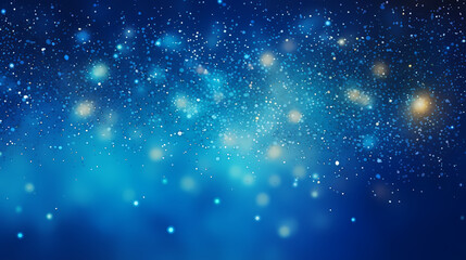 Fototapeta premium Sparkling starry night sky background
