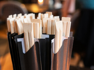 Disposable Japanese chop sticks