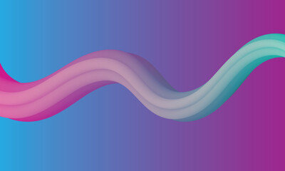 Abstract gradient fluid shapes background, Pink Purple blue Gradient Abstract background, 3D Colorful liquid shapes wave background with gradient color