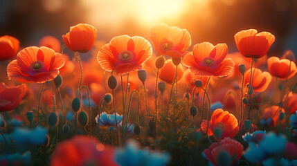 Obraz premium Poppy Flower