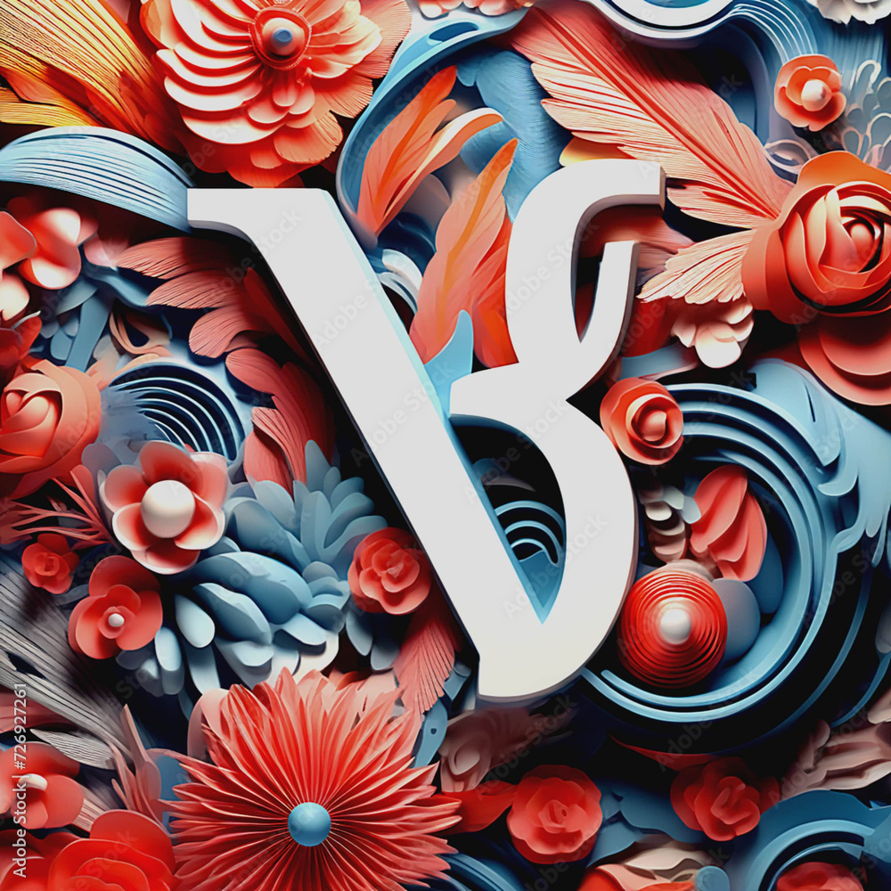 Fototapete unleash creativity: typography and lettering art to make your imagination soar and create breathtaki