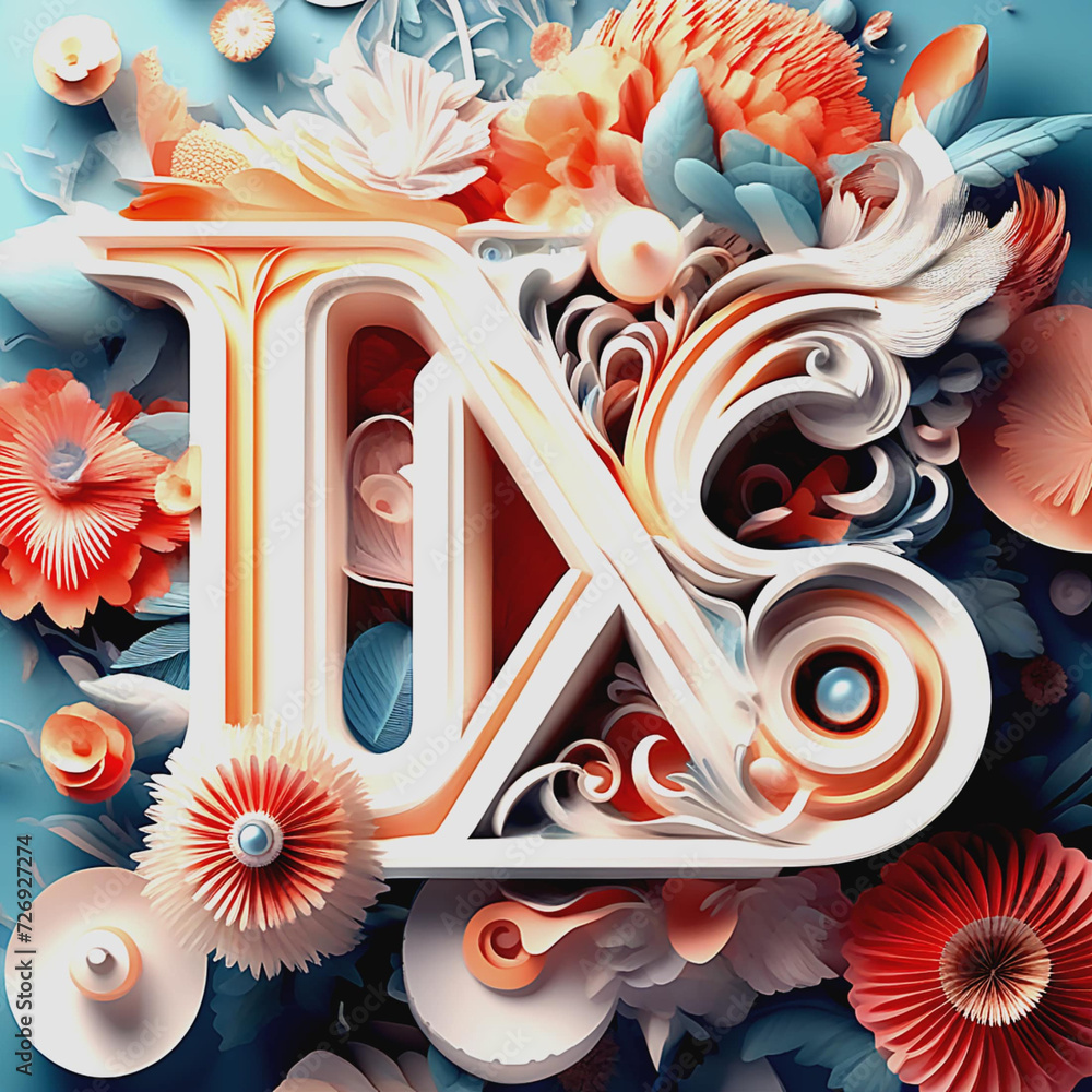Fototapete unleash creativity: typography and lettering art to make your imagination soar and create breathtaki