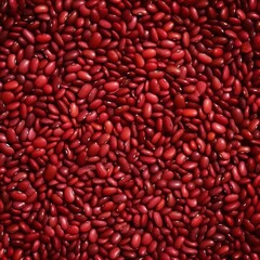 Top-Down View of Red Beans. A Pile of Flavorful Goodness