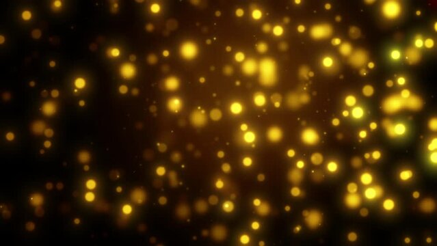 gold light abstract holiday background design