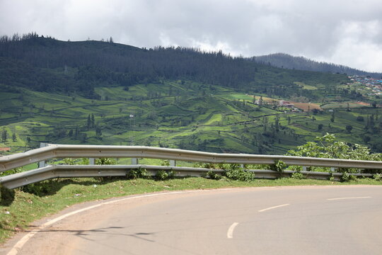 Ooty landscape a popular hill station in south India