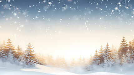 Fototapeta premium Holiday decorative border, festive background with festive star decoration