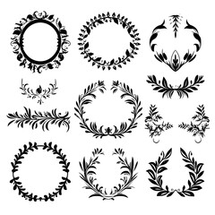 wreath svg, wreath png, wreath frame, frame svg, frame illustration, wreath illustration, frame, vector, vintage, floral, design, decoration, pattern, ornament, border, illustration, flower, ornate,