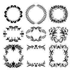 wreath svg, wreath png, wreath frame, frame svg, frame illustration, wreath illustration, frame, vector, vintage, floral, design, decoration, pattern, ornament, border, illustration, flower, ornate,