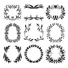 wreath svg, wreath png, wreath frame, frame svg, frame illustration, wreath illustration, frame, vector, vintage, floral, design, decoration, pattern, ornament, border, illustration, flower, ornate, a