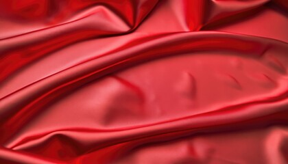 Red satin texture Background