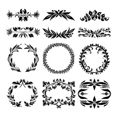 wreath SVG, wreath png, wreath frame, frame svg, frame illustration, wreath illustration, frame, vector, vintage, floral, design, decoration, pattern, ornament, border, illustration, flower, ornate, a