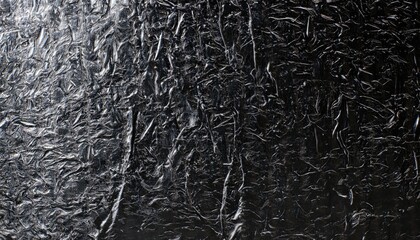 Black foil texture, metallic background