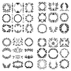 wreath SVG, wreath png, wreath frame, frame svg, frame illustration, wreath illustration, frame, vector, vintage, floral, design, decoration, pattern, ornament, border, illustration, flower, ornate, a