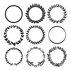 wreath SVG, wreath png, wreath frame, frame svg, frame illustration, wreath illustration, frame, vector, vintage, floral, design, decoration, pattern, ornament, border, illustration, flower, ornate, a