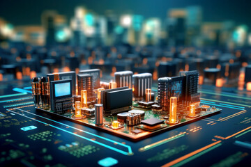 Close Up of Computer Motherboard, Detailed View of Essential Hardware Components