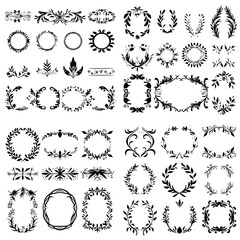 wreath SVG, wreath png, wreath frame, frame svg, frame illustration, wreath illustration, frame, vector, vintage, floral, design, decoration, pattern, ornament, border, illustration, flower, ornate