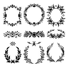 wreath SVG, wreath png, wreath frame, frame svg, frame illustration, wreath illustration, frame, vector, vintage, floral, design, decoration, pattern, ornament, border, illustration, flower, ornate